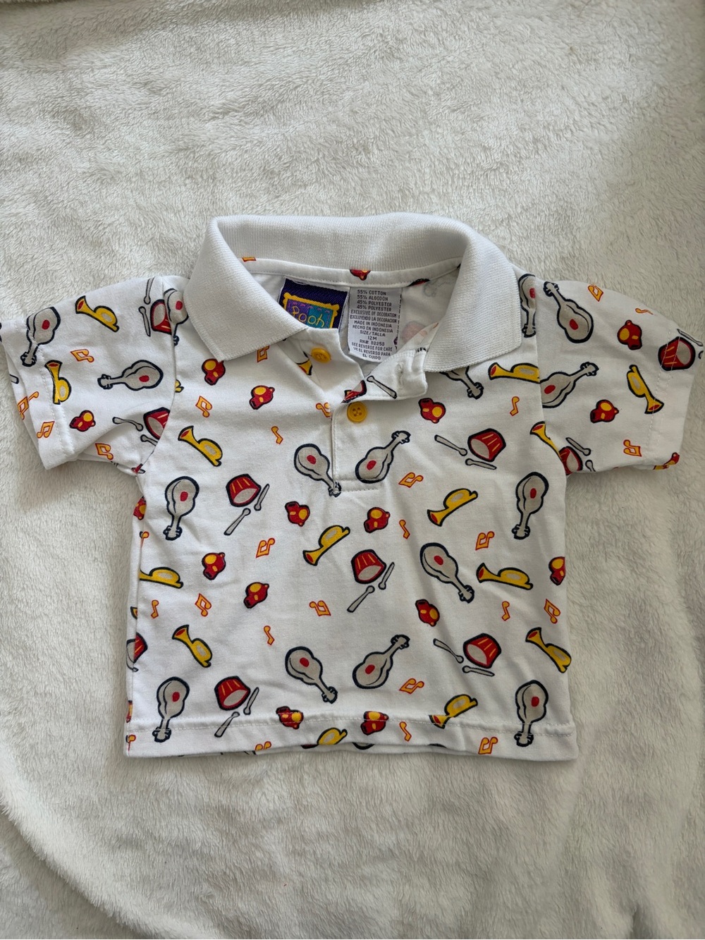 Vintage Infant Winnie the Pooh Polo 100 Acre Collection